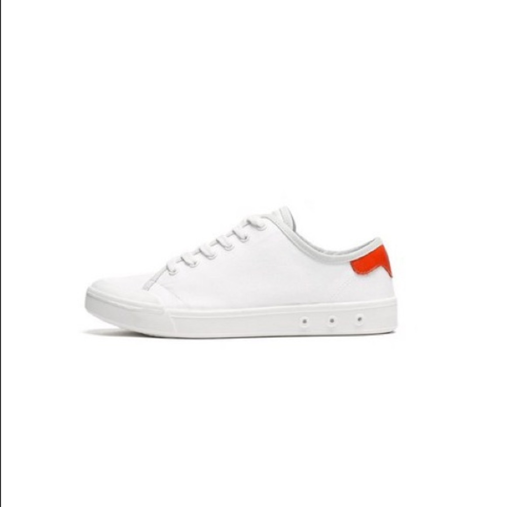 Rag & Bone Standard Issue Sneaker (8) white / red
